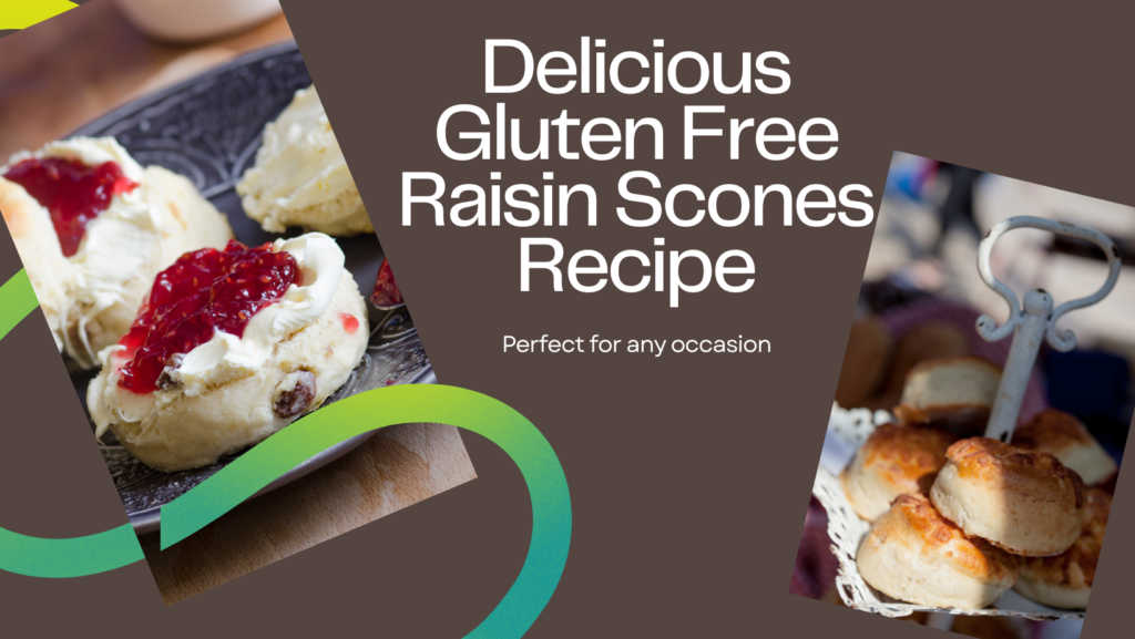 Gluten Free Raisin Scones