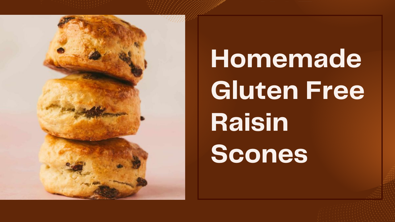 Gluten Free Raisin Scones